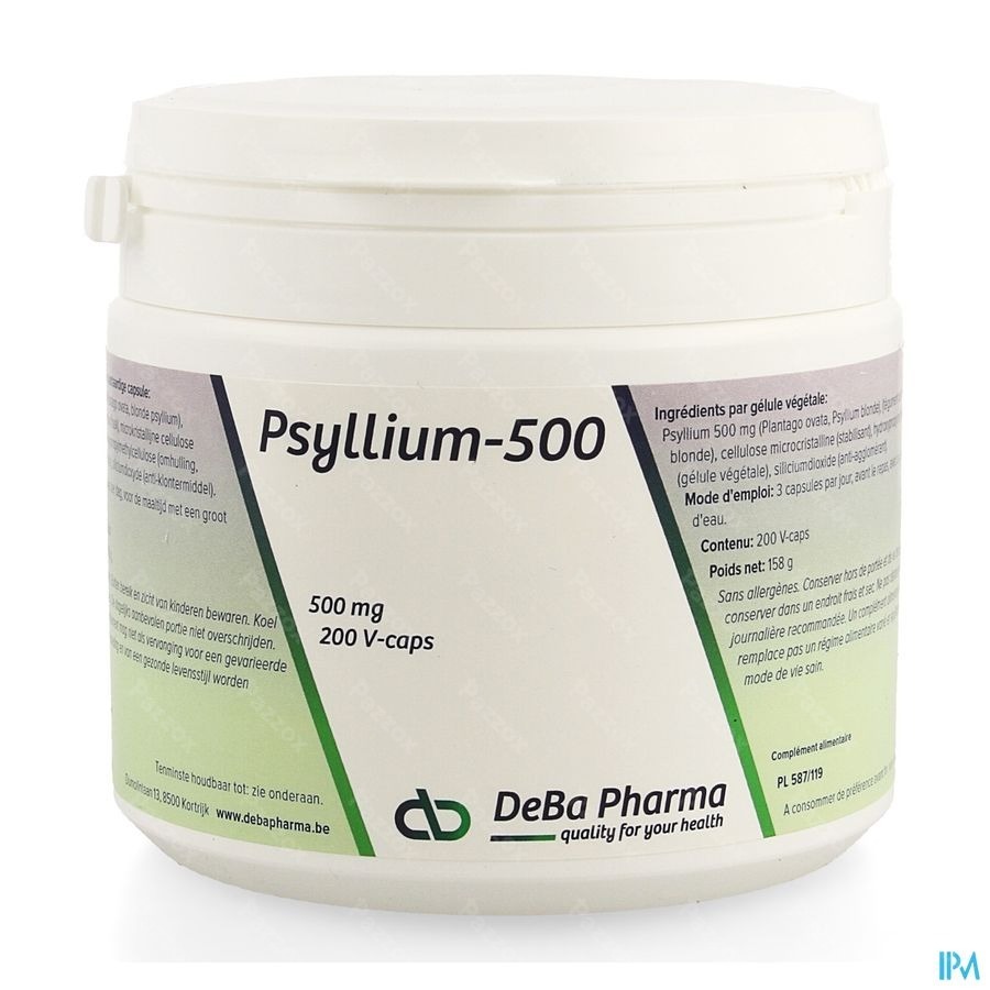 DeBa Pharma Psyllium 200 Gélules