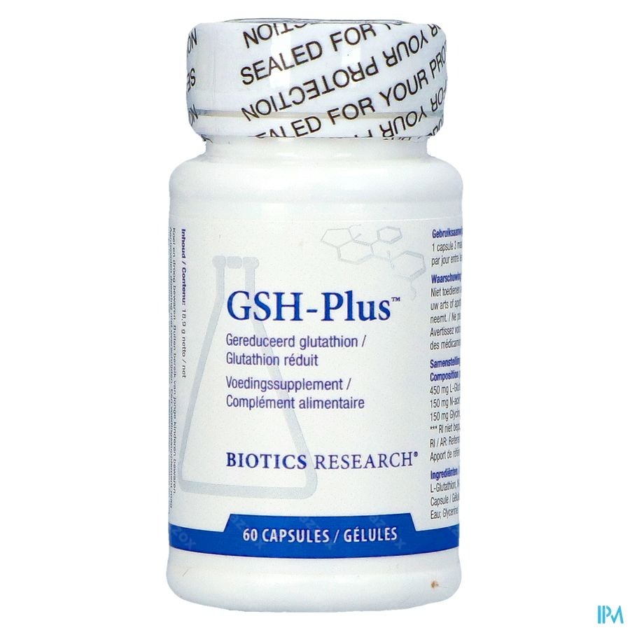 Gsh Plus Biotics Caps 60