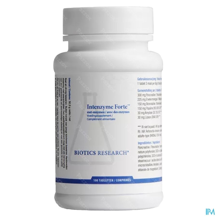 Intenzyme Forte Biotics Comp 100