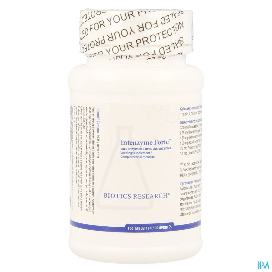 Intenzyme Forte Biotics Comp 100