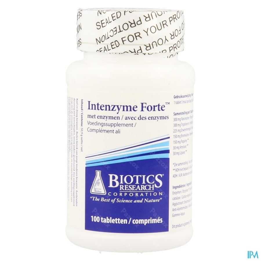 Intenzyme Forte Biotics Comp 100