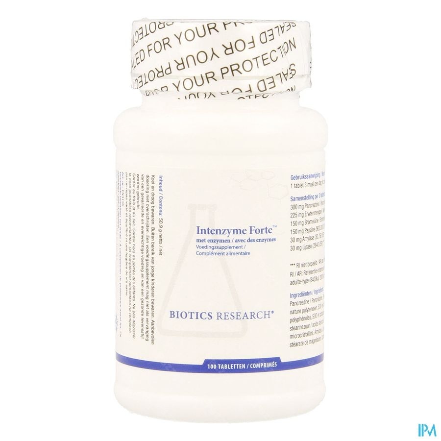 Intenzyme Forte Biotics Comp 100