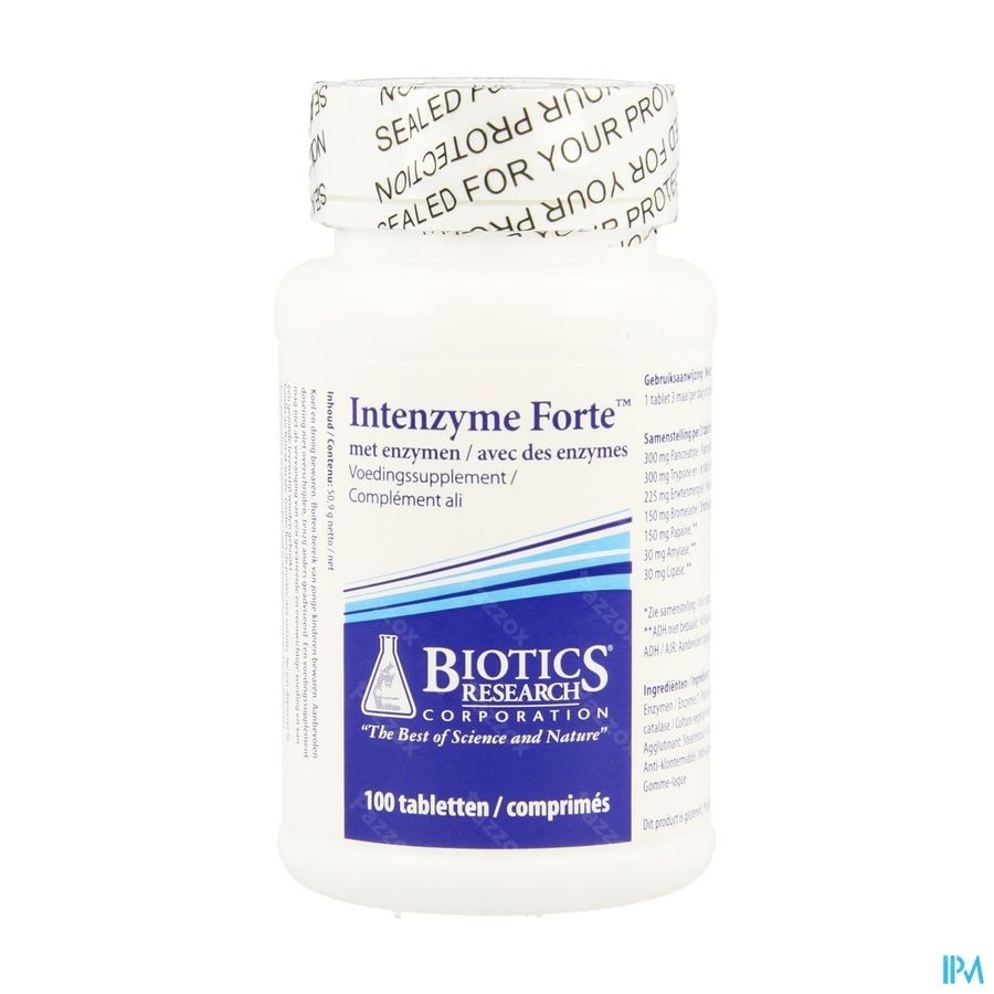 Intenzyme Forte Biotics Comp 100