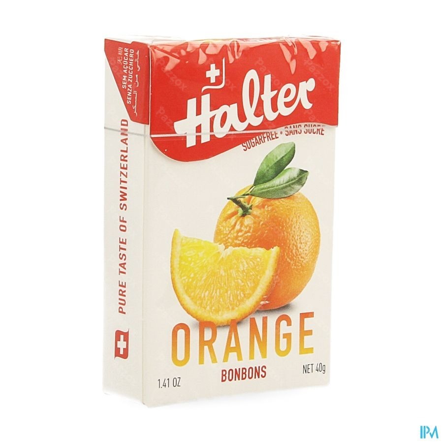 Halter Bonbon Orange Ss 40g