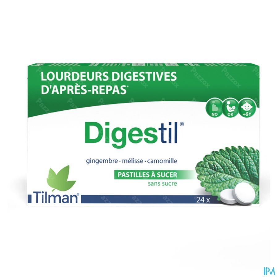 Digestil 24 Comp à sucer