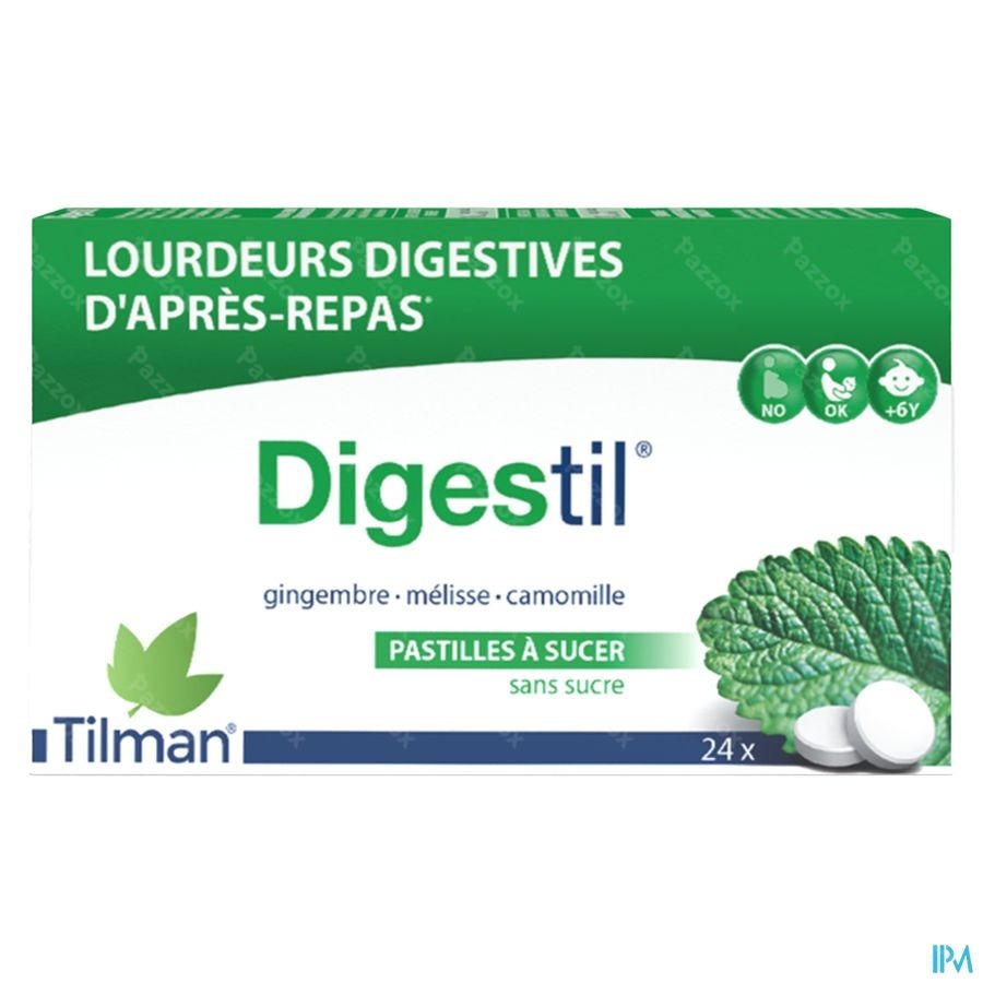 Digestil 24 Comp à sucer