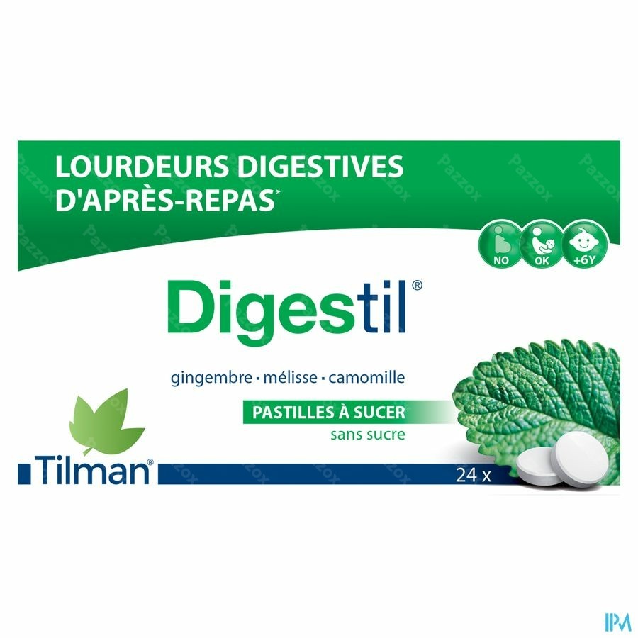 Digestil 24 Comp à sucer