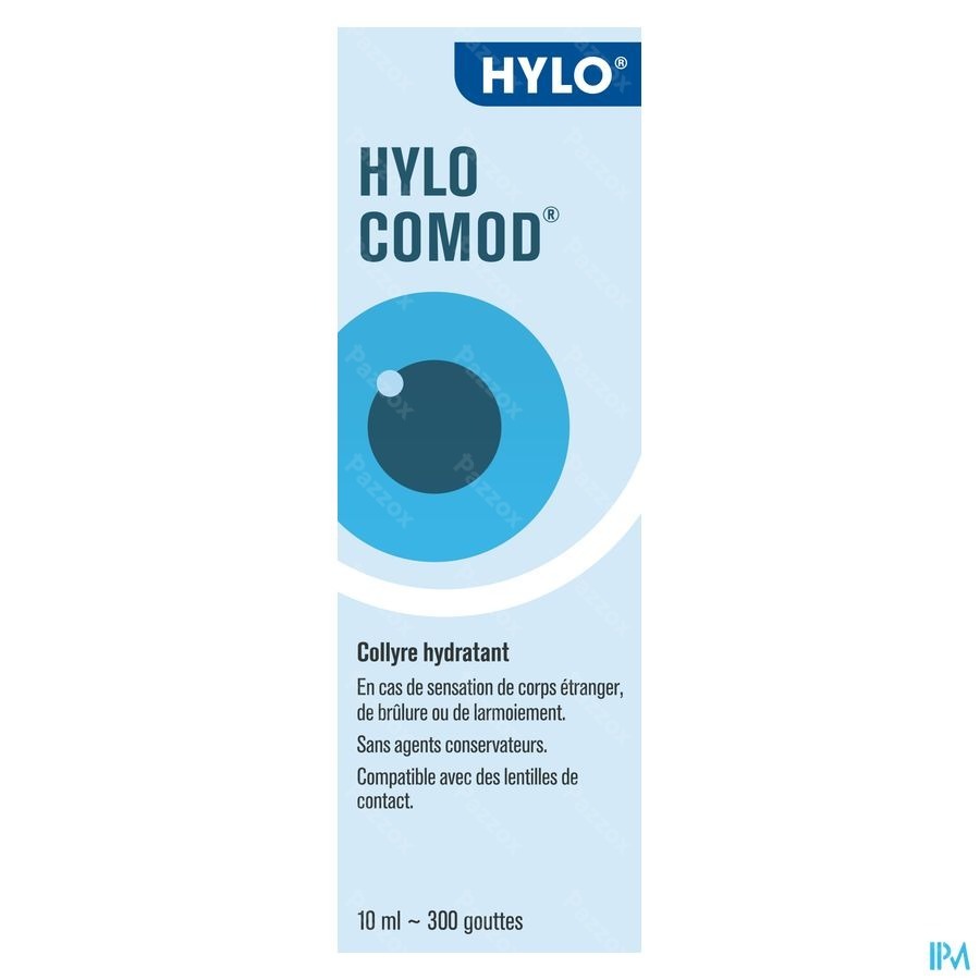 HYLO-Comod Gutt Oculaires 10Ml