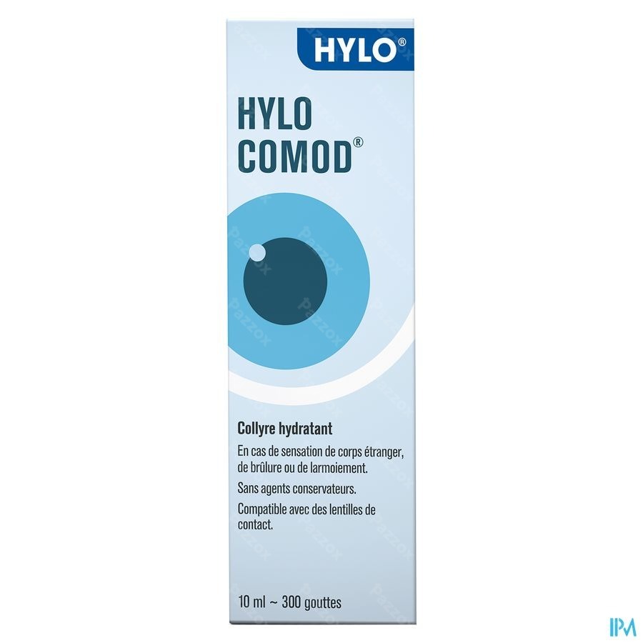 HYLO-Comod Gutt Oculaires 10Ml