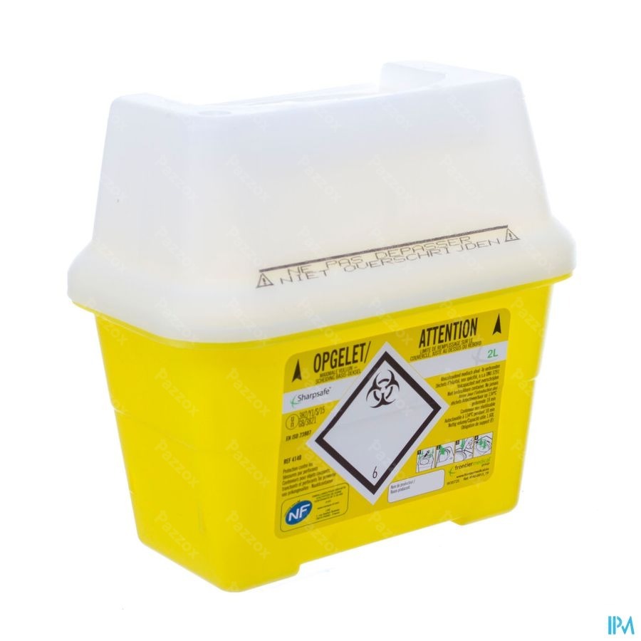 Sharpsafe Container Aiguilles 2l 4140