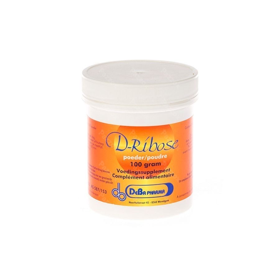 Ribose Pdr Soluble 100g Deba