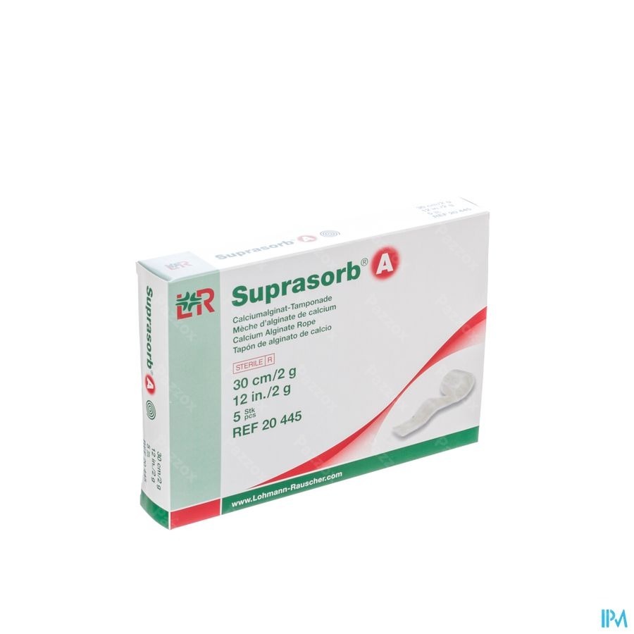 Suprasorb A Meche 30cm 5 20445 148150