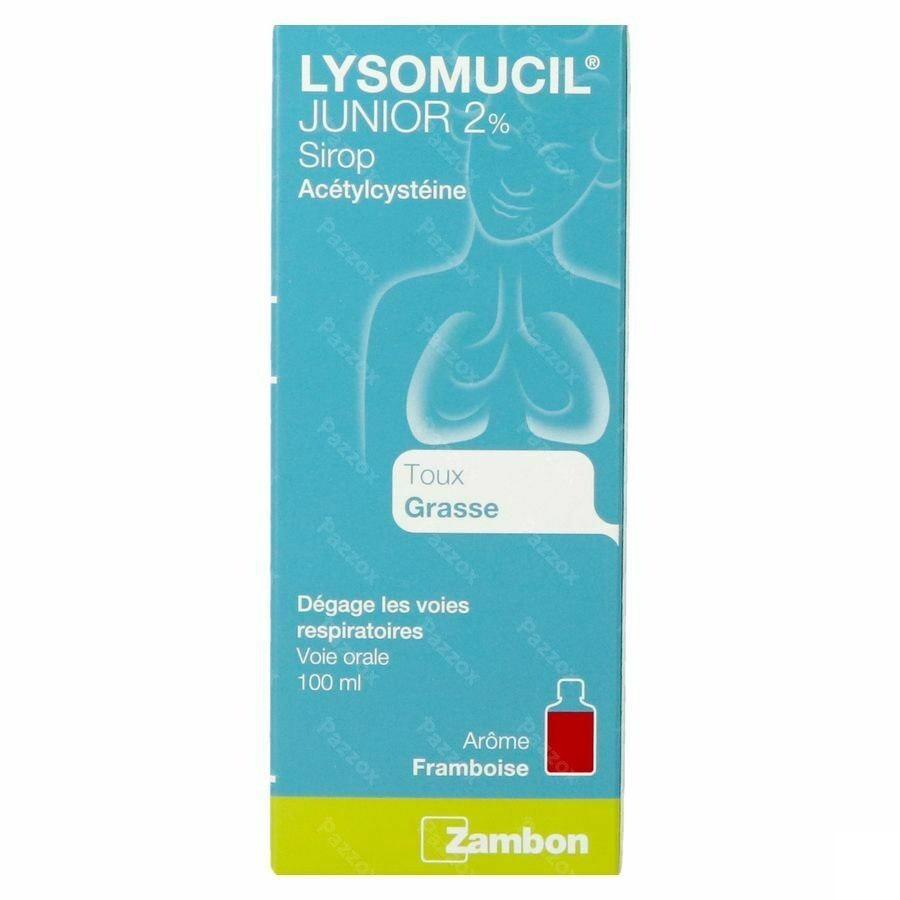 Lysomucil Junior 2% Sirop 100ml