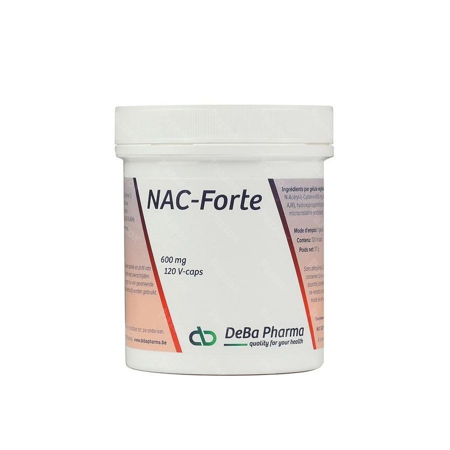 DeBa Pharma NAC-Forte 120 gélules végétales