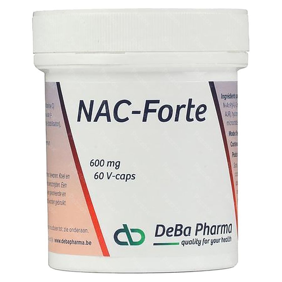 DeBa Pharma NAC-Forte 120 gélules végétales