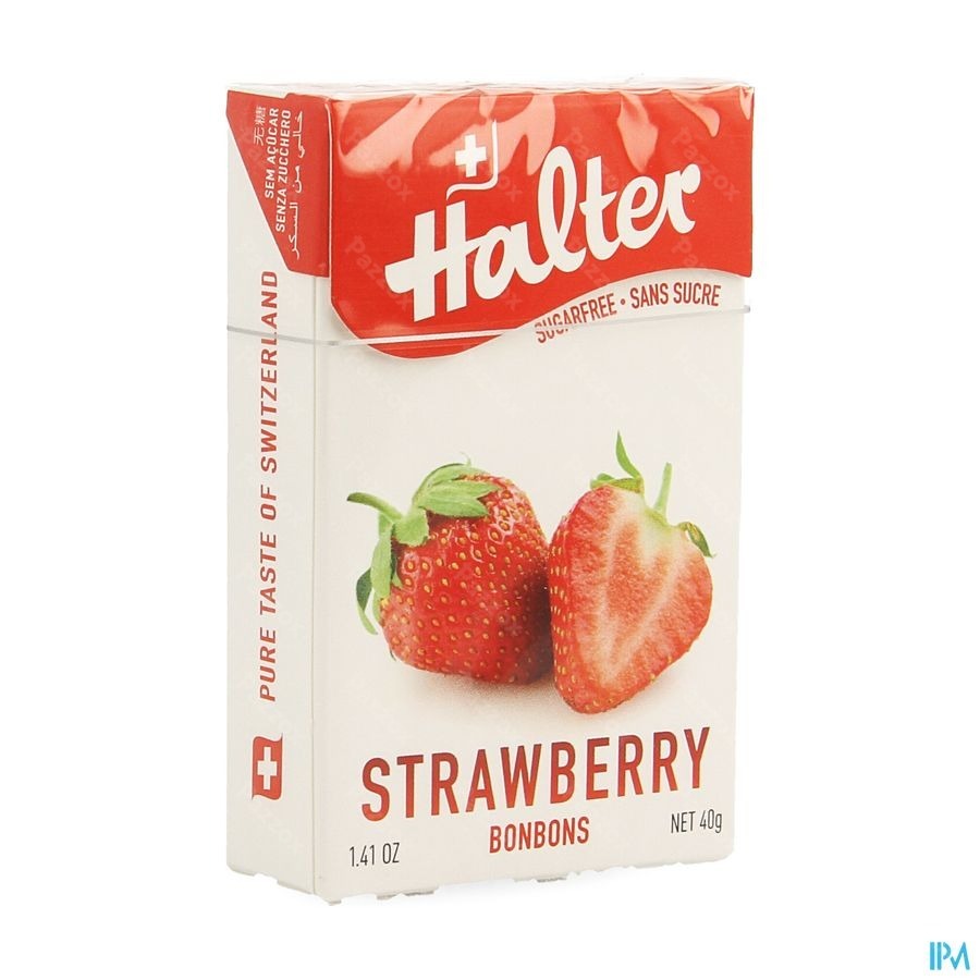 Halter Bonbon Fraise Ss 40g