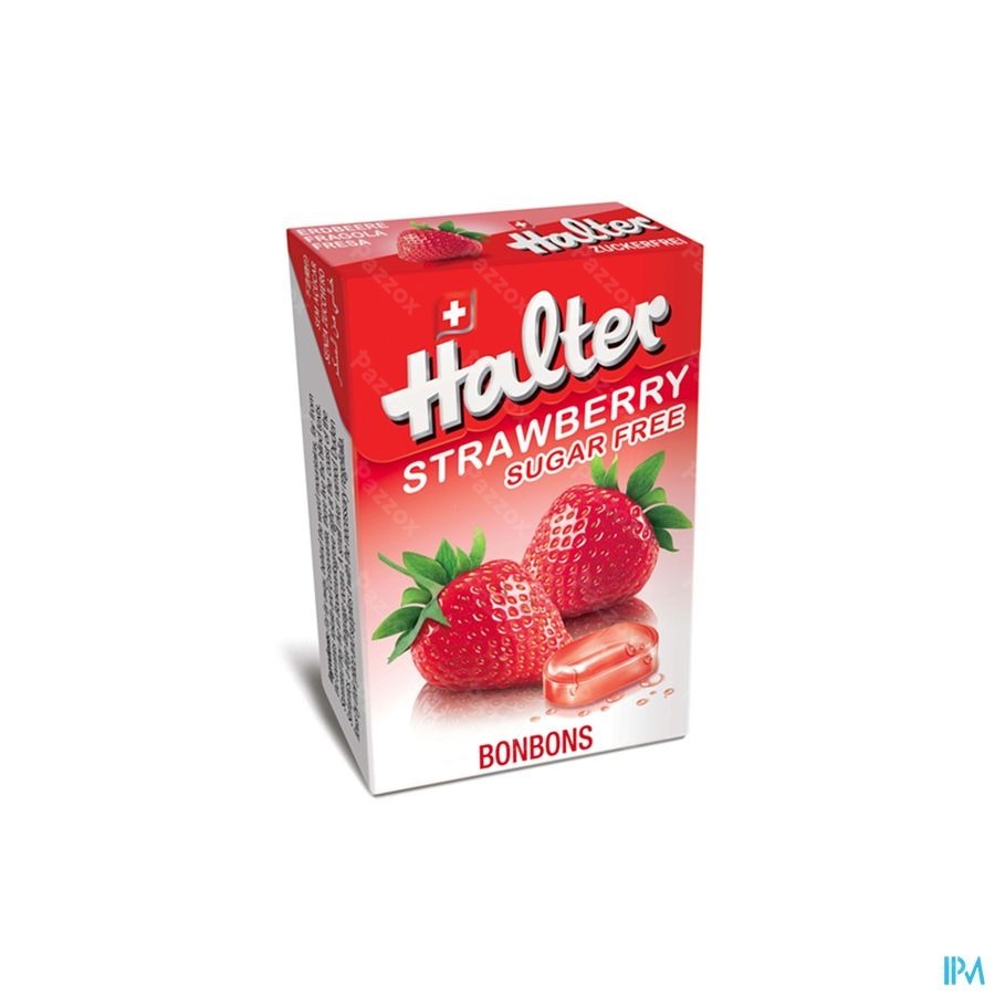 Halter Bonbon Fraise Ss 40g