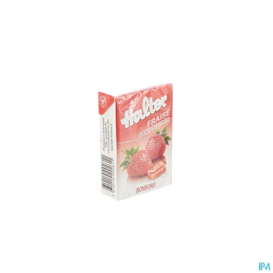 Halter Bonbon Fraise Ss 40g