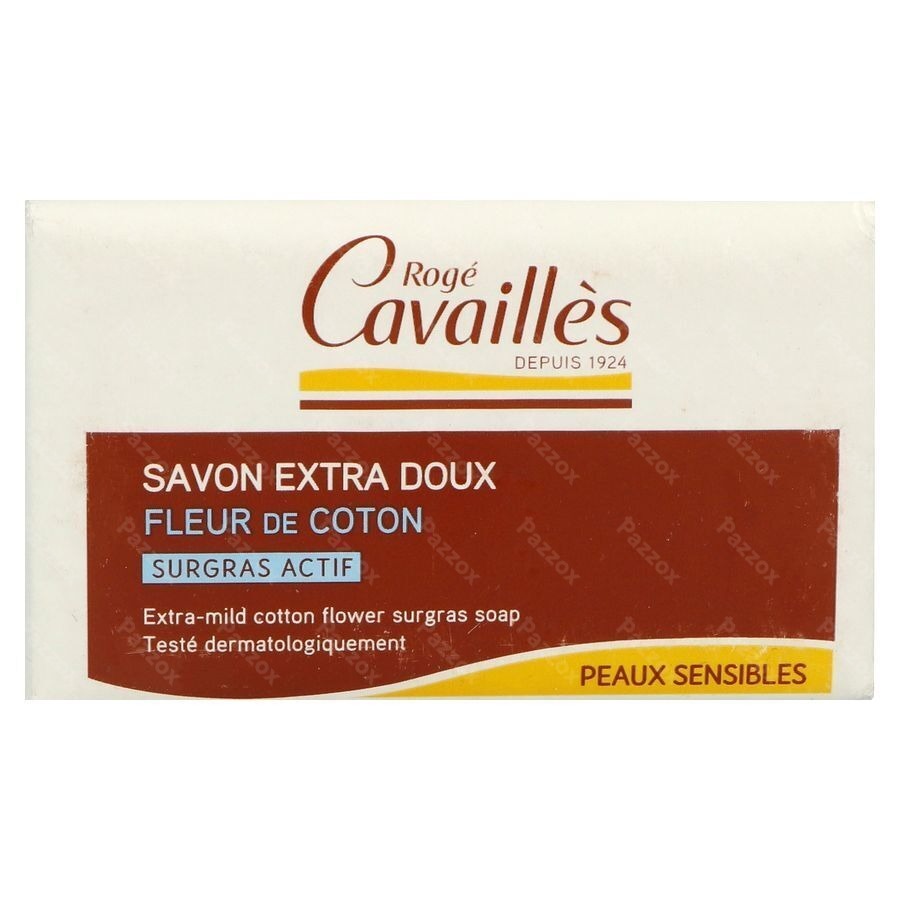 Roge Cavailles Savon Surgr.xtr Doux Fl.coton 150g
