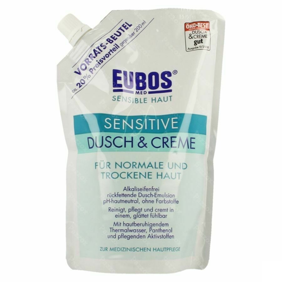 Eubos Creme Douche Sensitive Refill 400ml