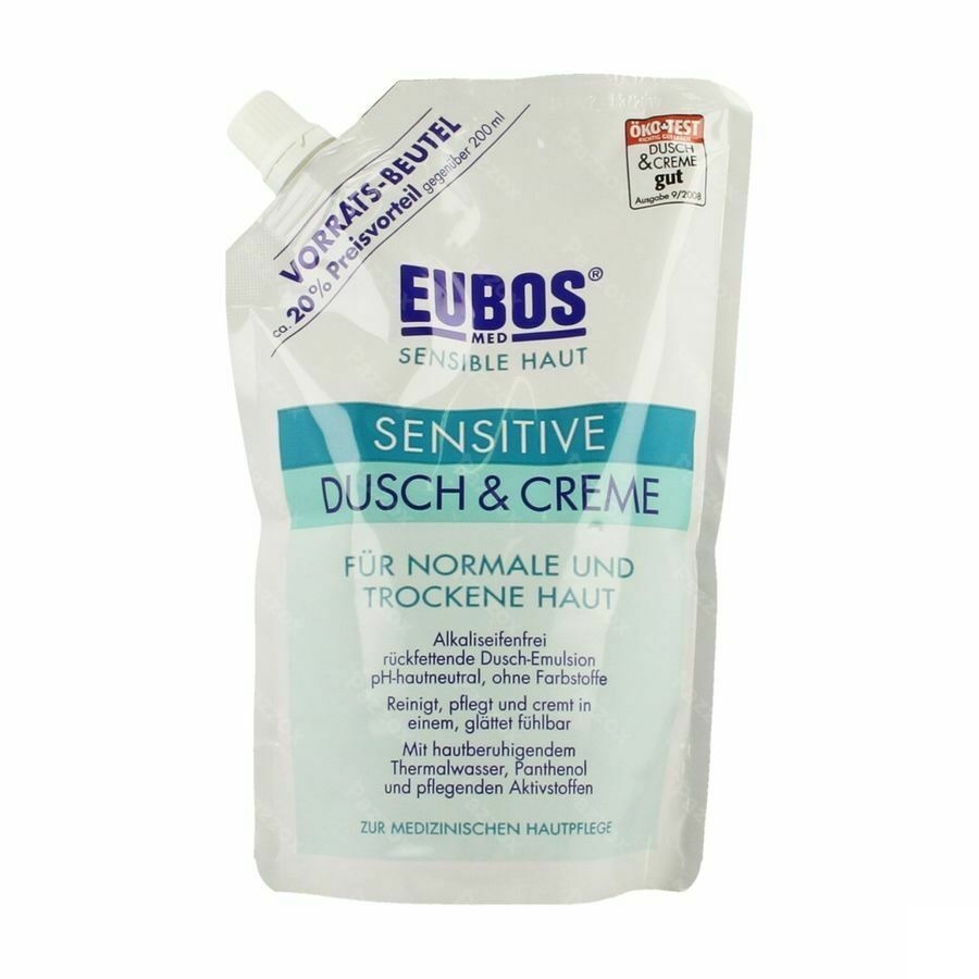 Eubos Creme Douche Sensitive Refill 400ml