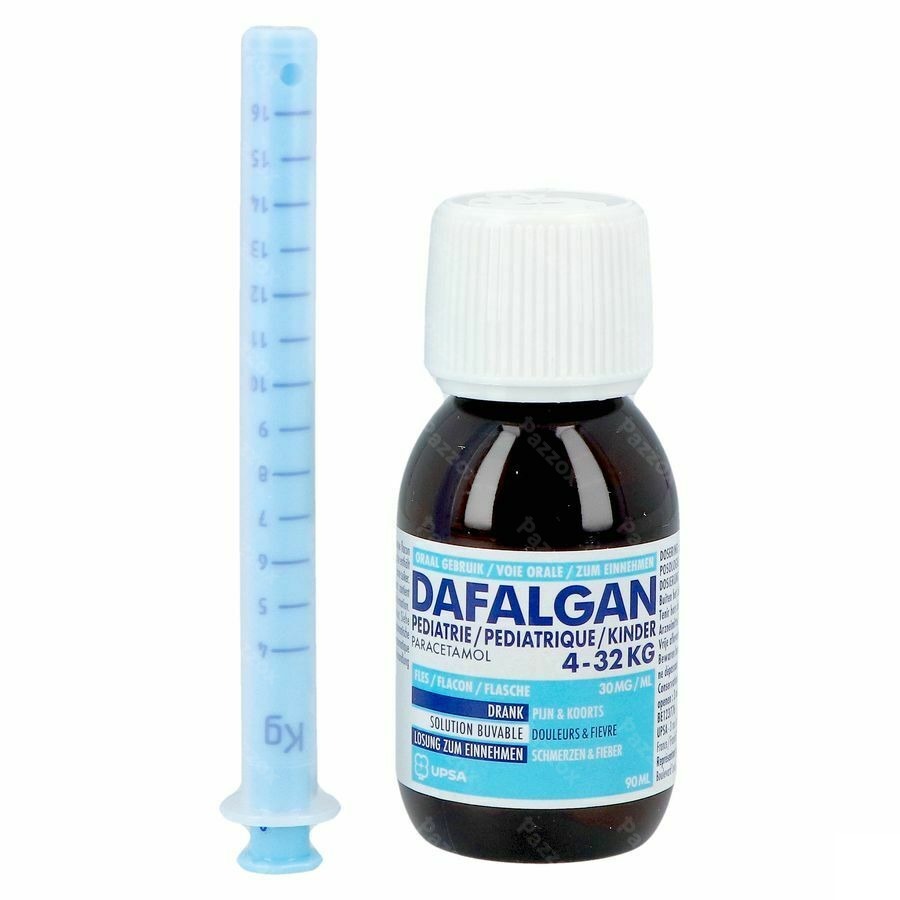 Dafalgan Pédiatrique 30mg/ml Sirop 90ml