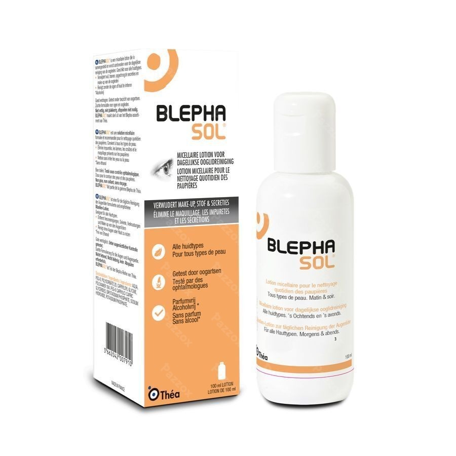 Blephasol Lotion Nettoyante Ster Paupieres 100ml