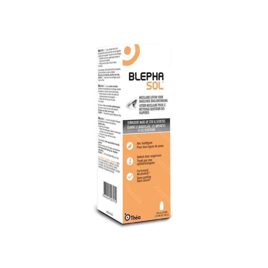 Blephasol Lotion Nettoyante Ster Paupieres 100ml