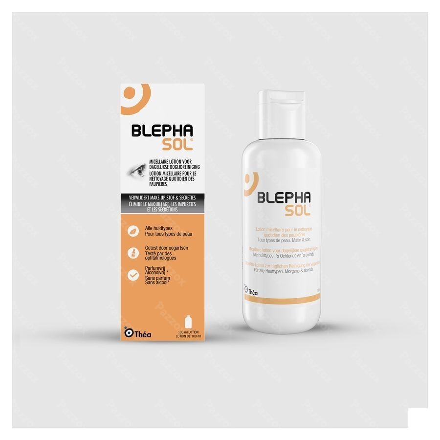 Blephasol Lotion Nettoyante Ster Paupieres 100ml