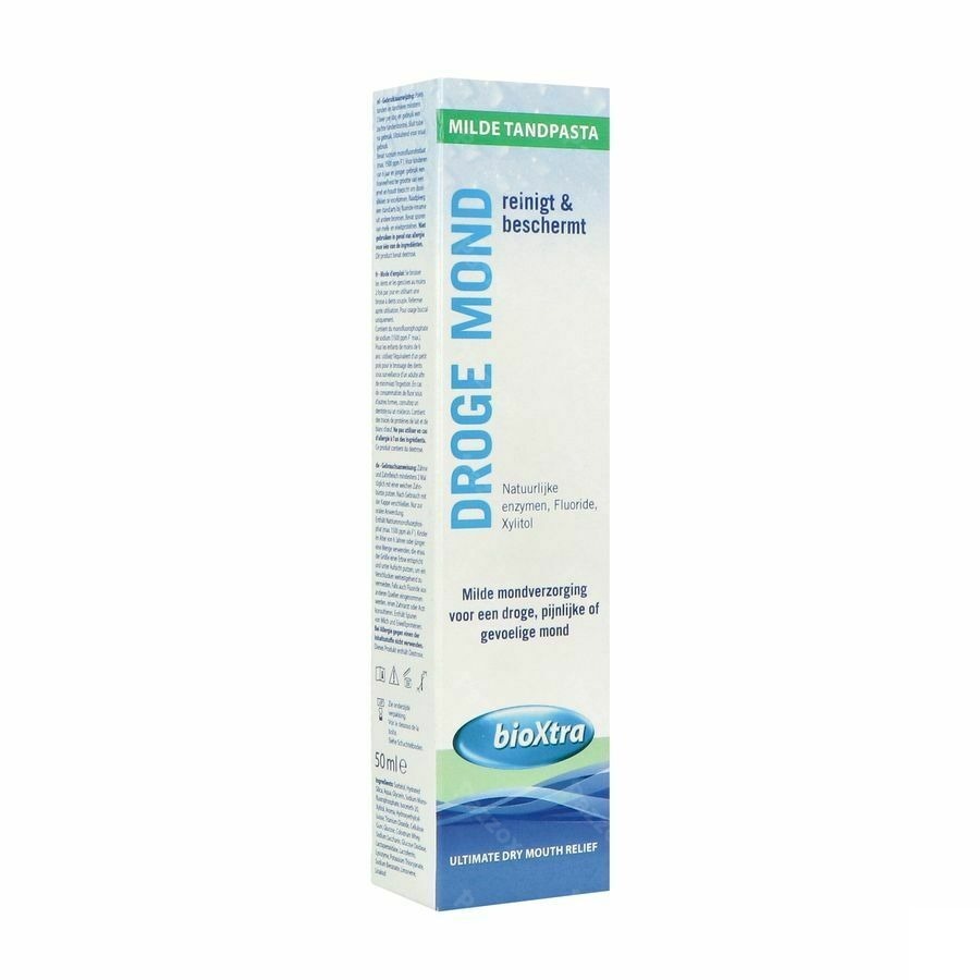 Bioxtra Bouche Seche Dentifrice Doux Tube 50ml