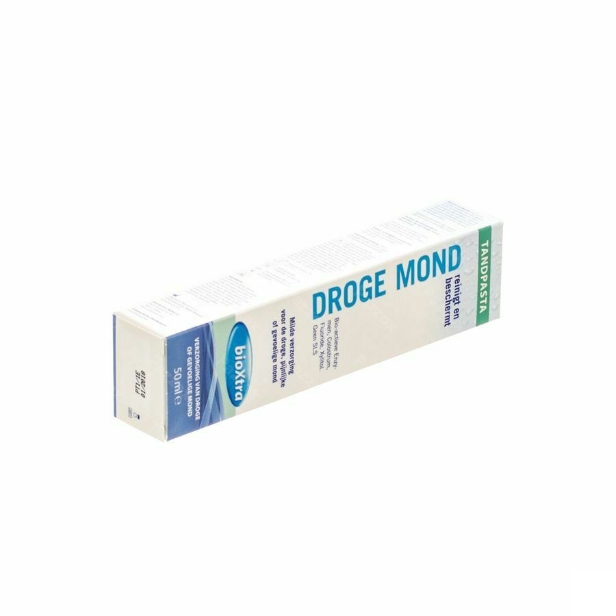 Bioxtra Bouche Seche Dentifrice Doux Tube 50ml