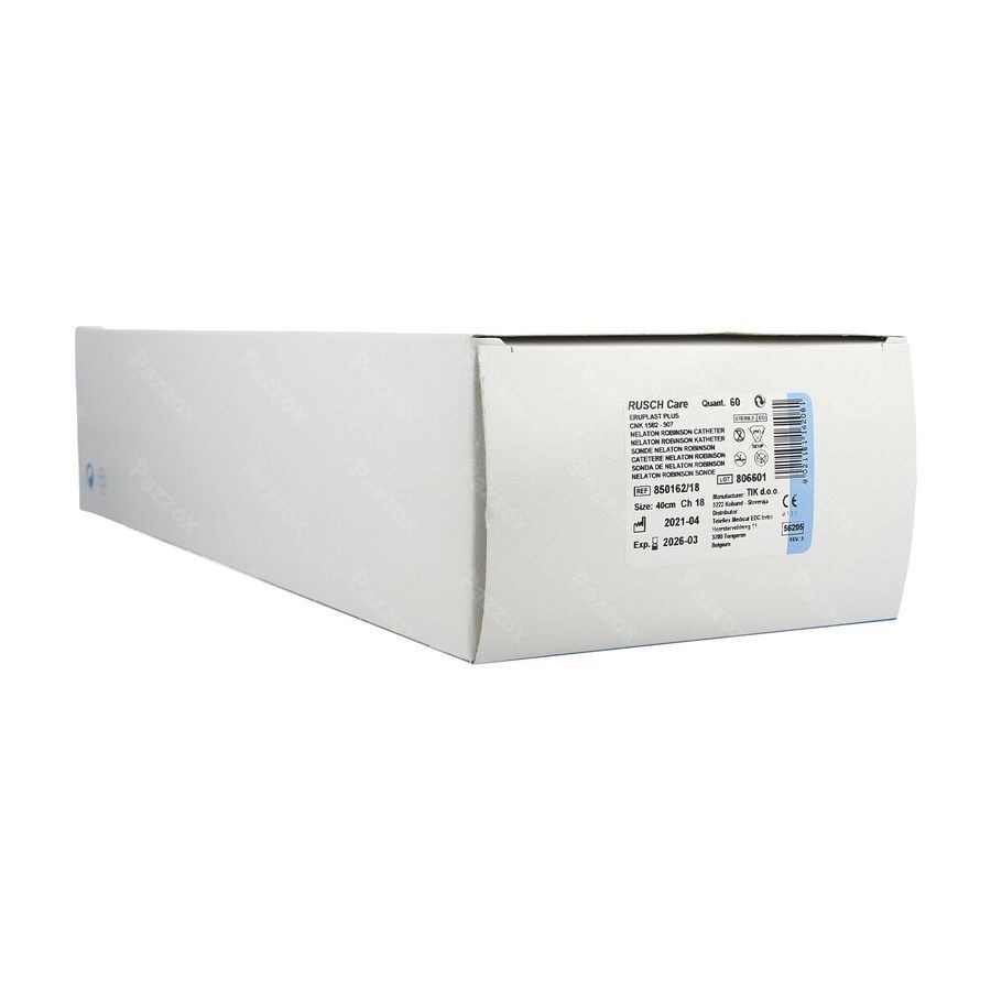 Ruschcare Eruplast Plus Nelat. Ch18 40cm 60 850162