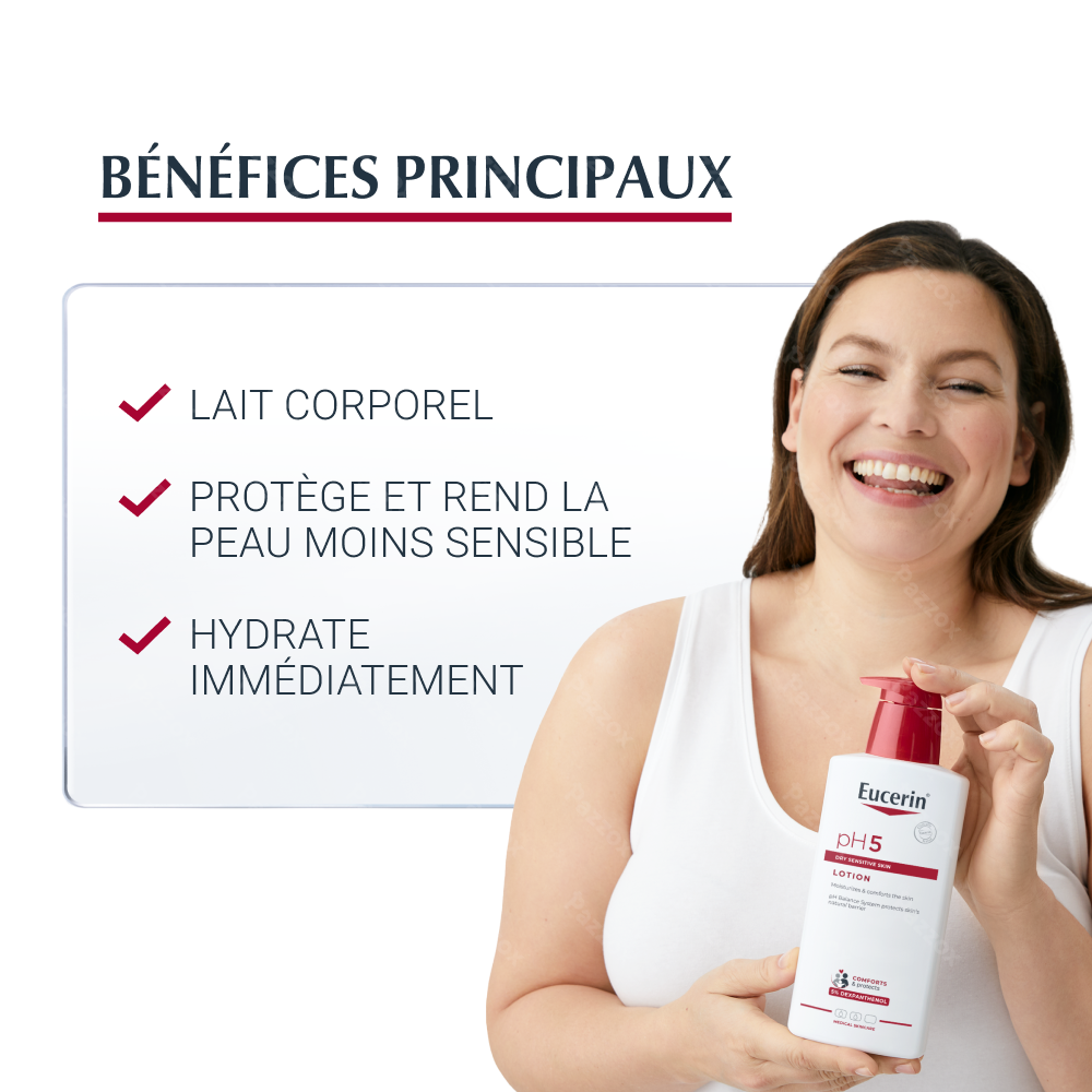 Eucerin pH5 Bodylotion Peau Sèche et Sensible avec pompe 400ml