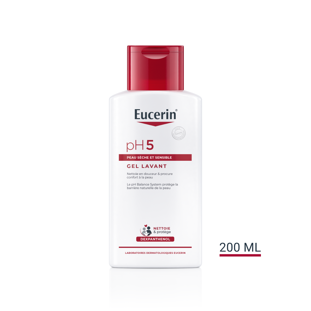 Eucerin pH5 Gel Lavant Peau Sèche et Sensible 200ml