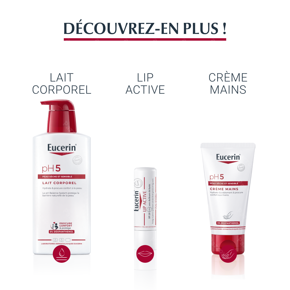 Eucerin pH5 Peau Sèche et Sensible Savon Refill 400ml