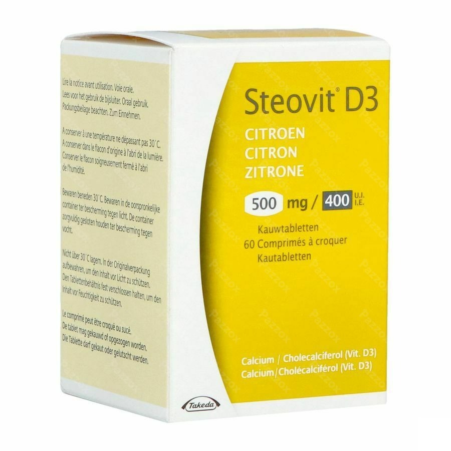 Steovit D3 500mg/400ui Comp 60