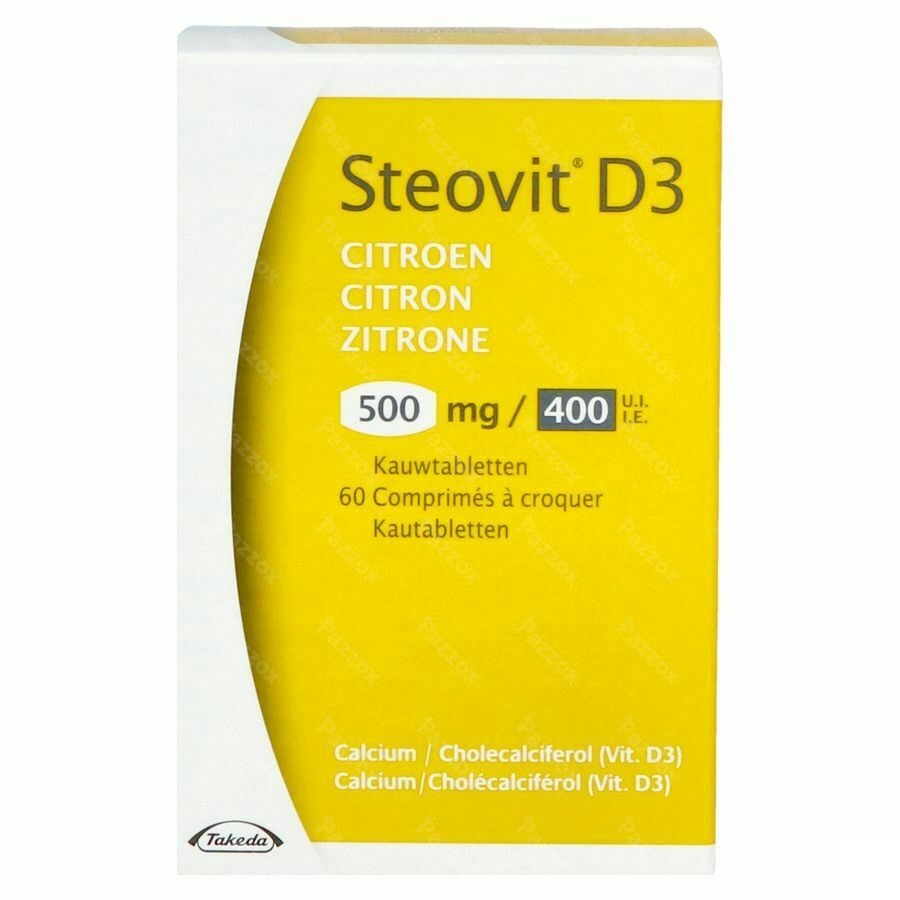 Steovit D3 500mg/400ui Comp 60