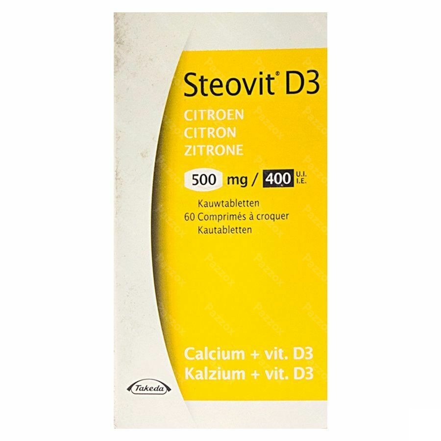 Steovit D3 500mg/400ui Comp 60