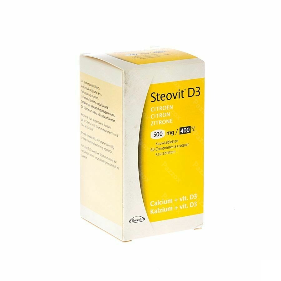 Steovit D3 500mg/400ui Comp 60