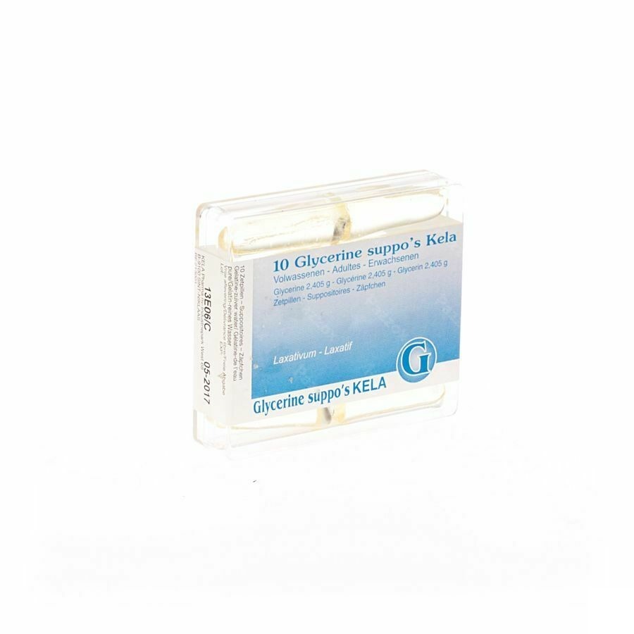Glycerine Kela Pharma Supp Ad 10