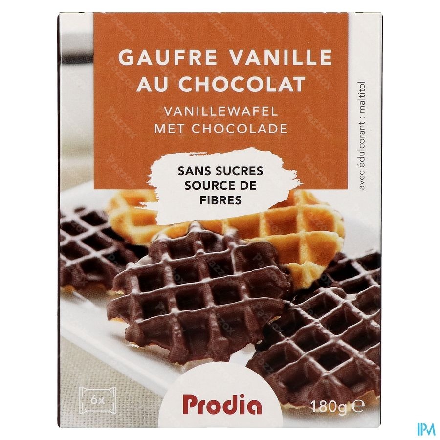Prodia Gaufre Vanille-chocolat 185g 5683 Revogan