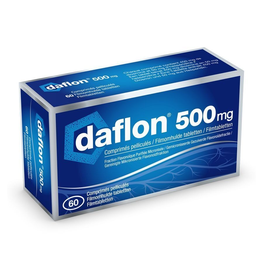Daflon 500 mg 60 Comprimés