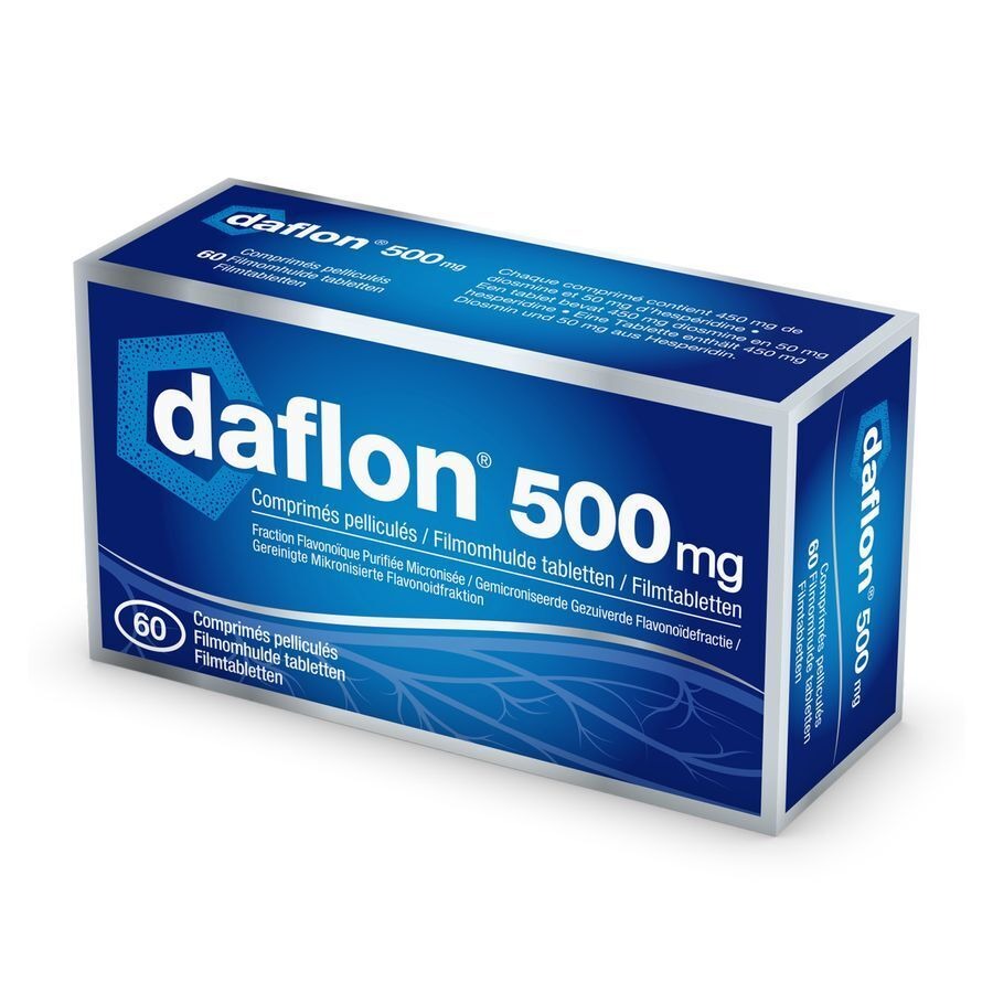 Daflon 500 mg 60 Comprimés