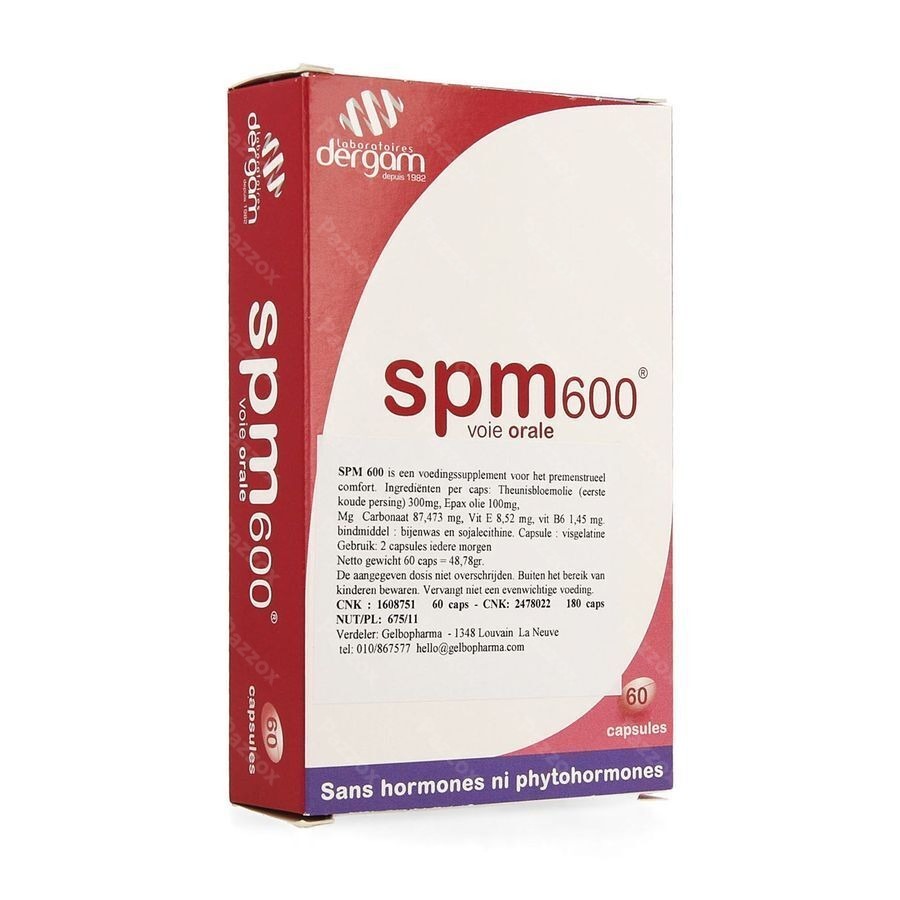 Spm 600 Dergam Caps 60