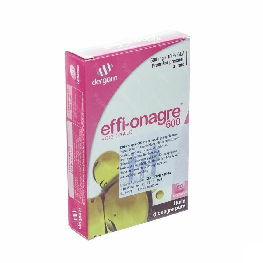 Effi Onagre Dergam Caps 60x600mg