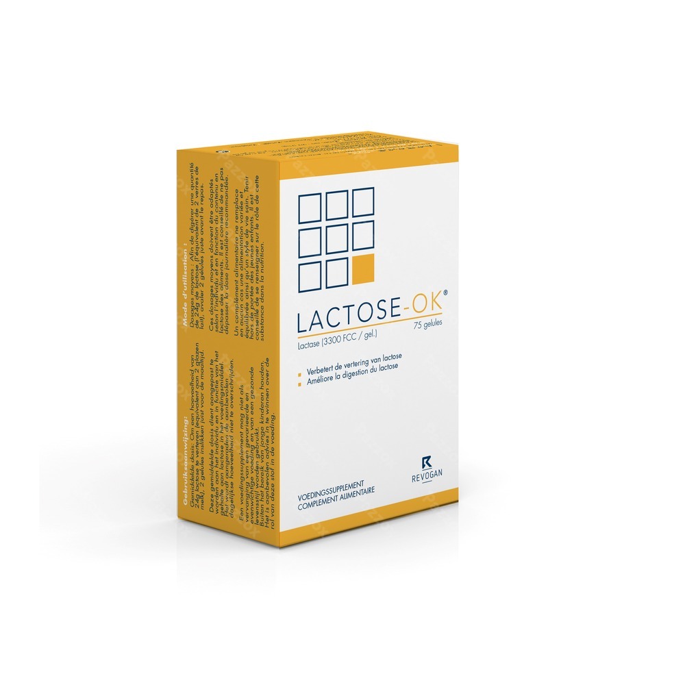 Revogan Lactose-OK 75 Gélules