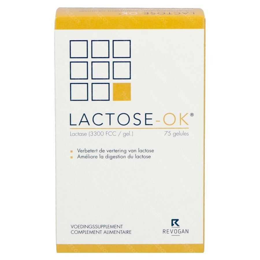 Revogan Lactose-OK 75 Gélules