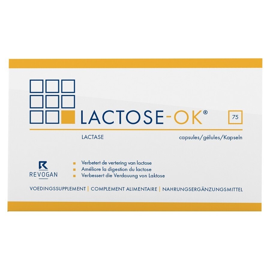 Revogan Lactose-OK 75 Gélules