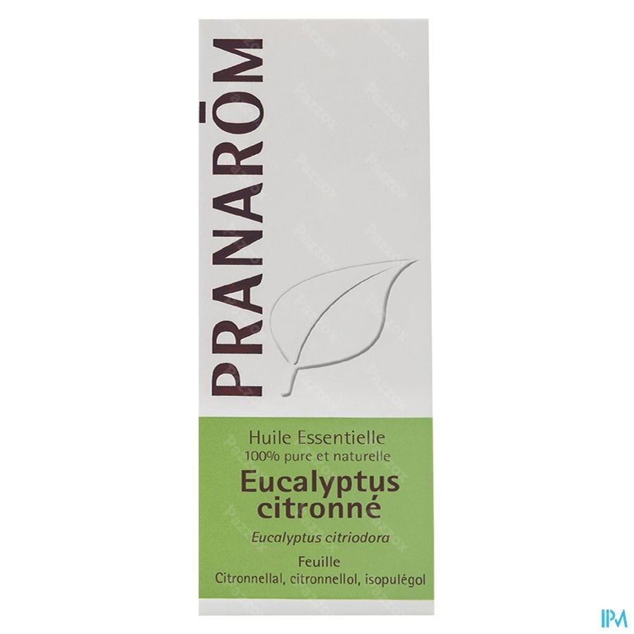 Pranarôm Huile Essentiel Eucalyptus Citronne 10ml