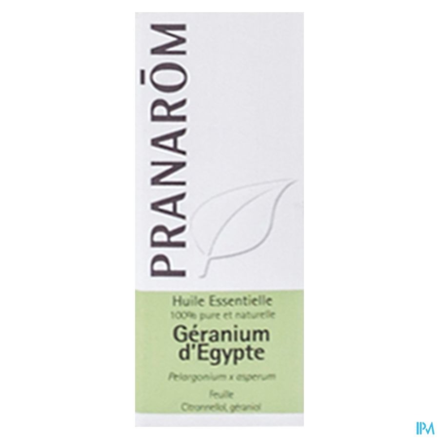 Pranarôm Huile Essentiel Geranium Egypte 10ml